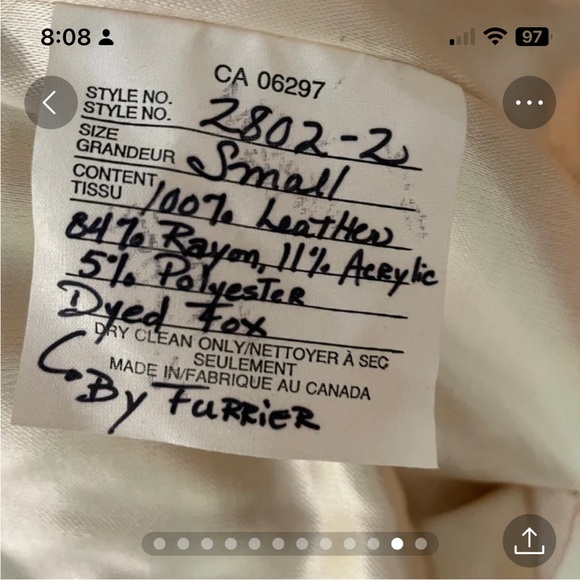 This is an absolutely stunning Norma Canada vintage women's Fur natural jacket - Picture 8 of 9